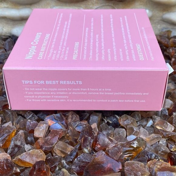 NIB New YODOYO Nipple Covers Sticky Adhesive Silicone Nipple Pasties Reusable - Picture 12 of 12